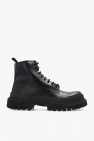 Dolce & Gabbana Leather combat boots