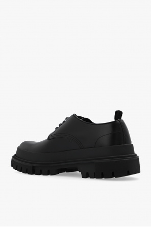 Yeezy sneaker tees Yeezy 350 Slate Leather Derby shoes
