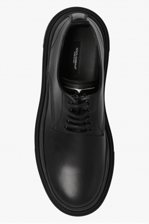 Dolce & Gabbana Leather Derby gum shoes