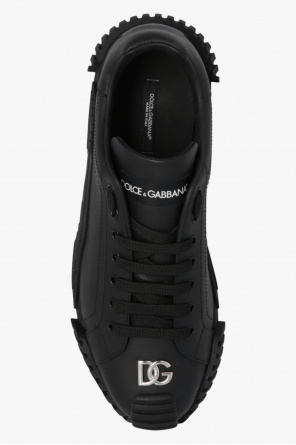 Dolce & Gabbana Leather sneakers with logo