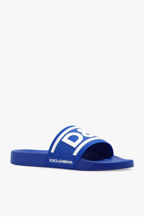 dolce Shoes & Gabbana Rubber slides with logo