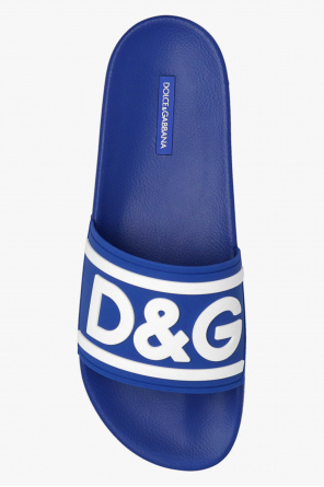 dolce Shoes & Gabbana Rubber slides with logo