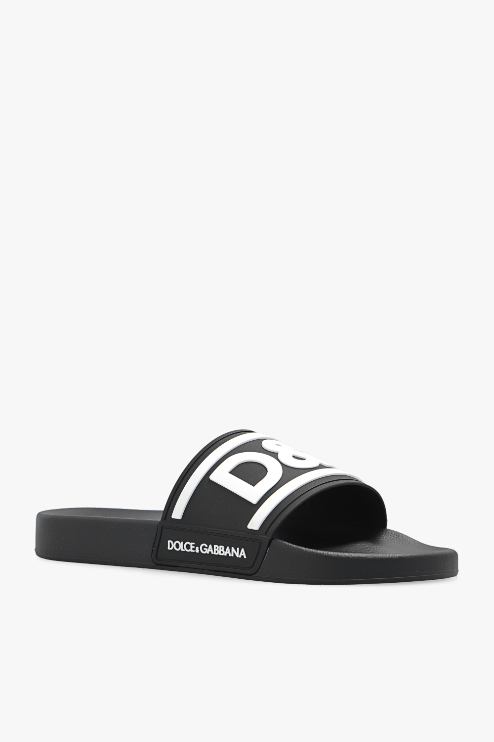 dolce cotton & Gabbana Slides with logo