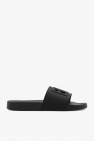 Dolce & Gabbana BLACK Rubber slides with logo