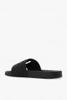 Dolce & Gabbana BLACK Rubber slides with logo