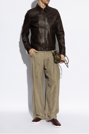 Dolce & Gabbana Leather slip-on shoes