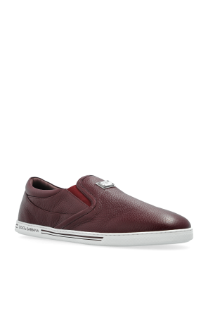 Dolce & Gabbana Leather slip-on shoes