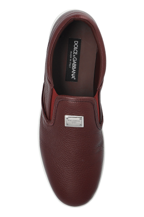 Dolce & Gabbana Leather slip-on shoes