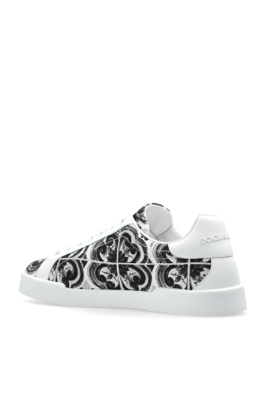 Dolce & Gabbana Sports shoes with 'Majolica' print