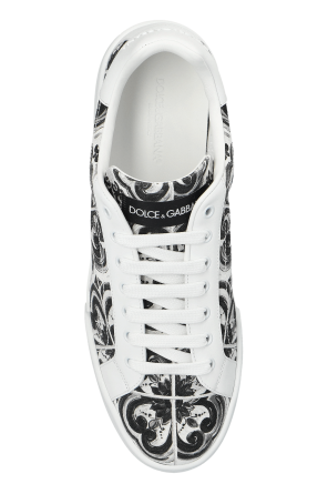 Dolce & Gabbana Sports shoes with 'Majolica' print