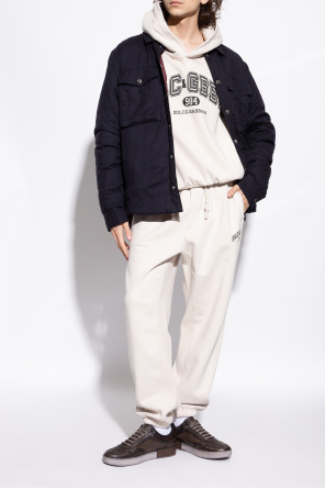 Dolce & Gabbana Zapatillas deportivas de cuero con efecto `vintage`