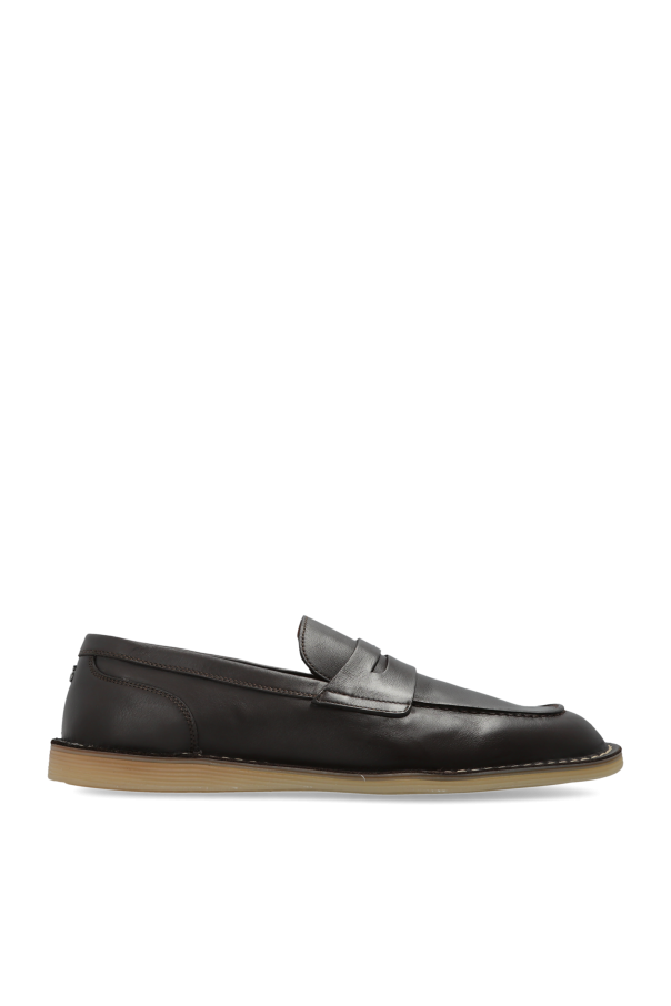 Leather moccasins od Dolce & Gabbana