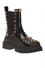 Dolce & Gabbana BLACK ‘Combat’ platform shoes