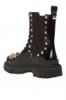 Dolce & Gabbana BLACK ‘Combat’ platform shoes