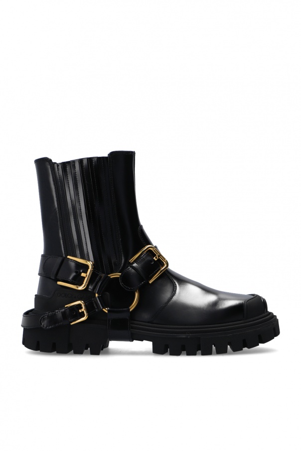 Dolce & Gabbana Leather ankle boots