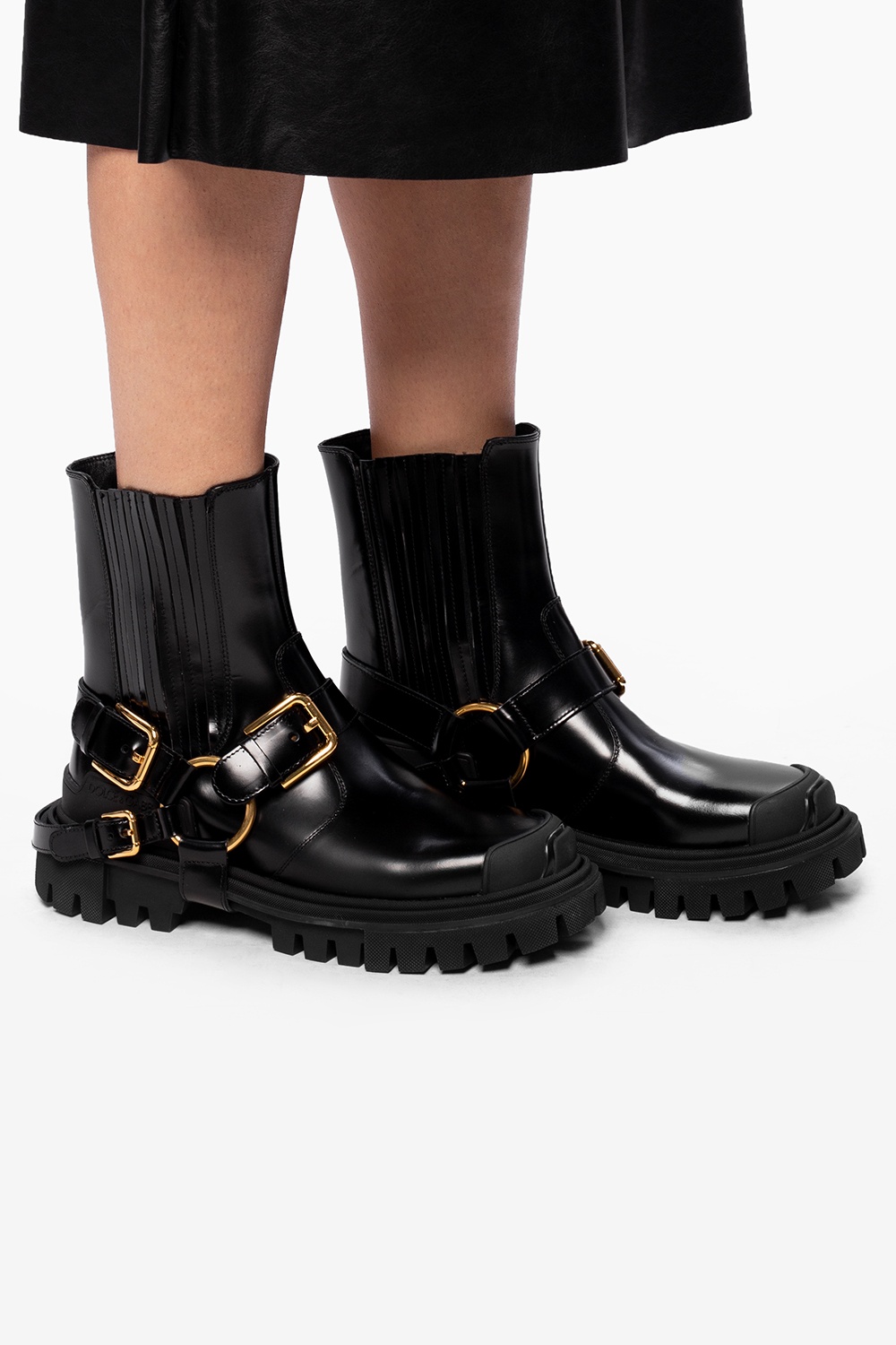 Dolce & Gabbana Leather ankle boots