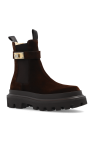 Dolce & Gabbana BROWN Suede Chelsea boots