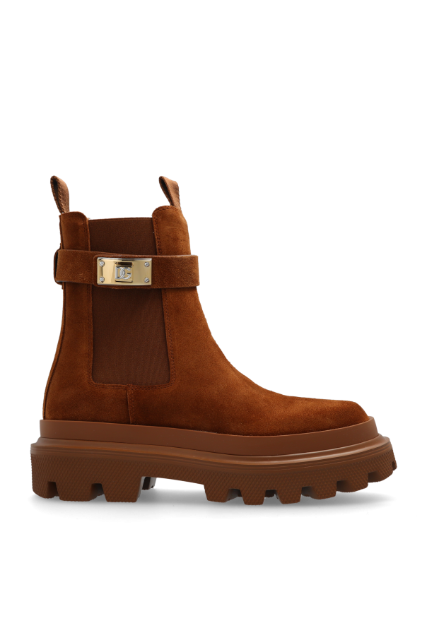 Dolce & Gabbana Suede Chelsea boots