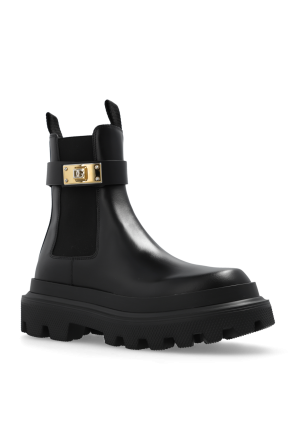 Dolce & Gabbana Leather Chelsea boots