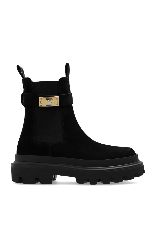 Dolce & Gabbana Suede Chelsea boots