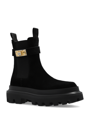 Dolce & Gabbana Suede Chelsea boots