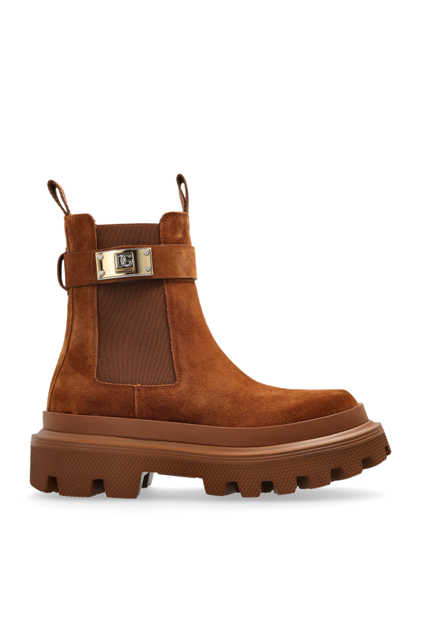 Suede chelsea boots od Dolce & Gabbana