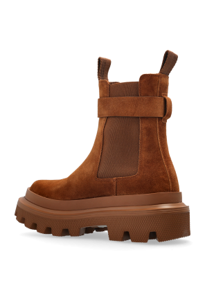 Dolce & Gabbana Suede Chelsea boots
