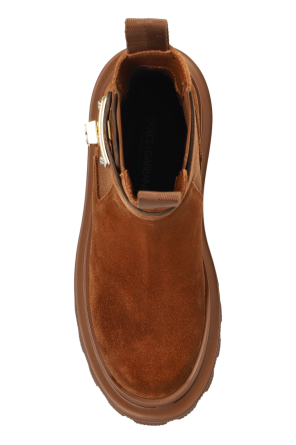 Dolce & Gabbana Suede Chelsea boots