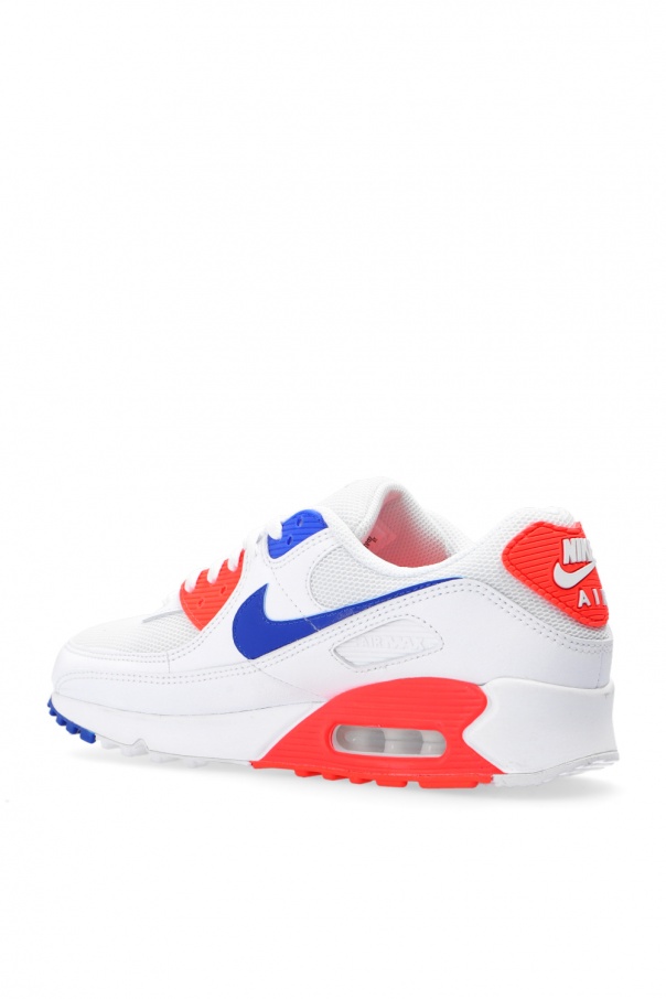 nike air max 90 red white and blue