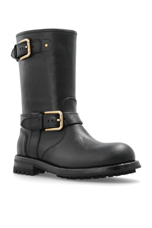 Dolce & Gabbana Lederstiefeletten
