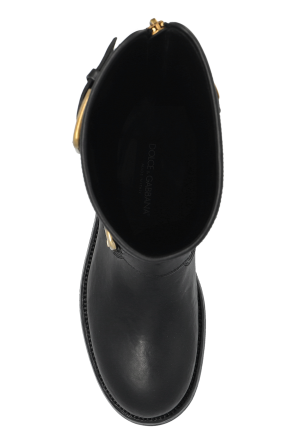 Dolce & Gabbana Lederstiefeletten