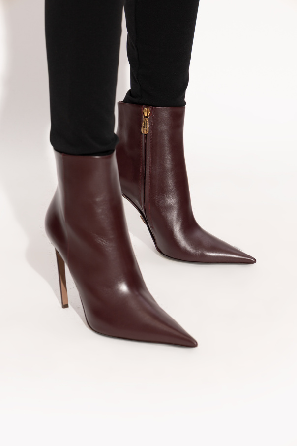 Dolce & Gabbana Leather ankle boots with heels