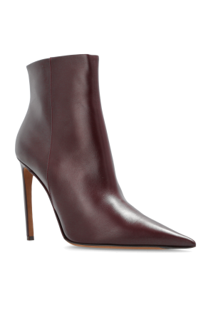 Dolce & Gabbana Leather ankle boots with heels