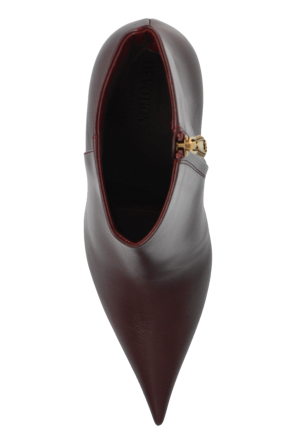 Dolce & Gabbana Leather ankle boots with heels