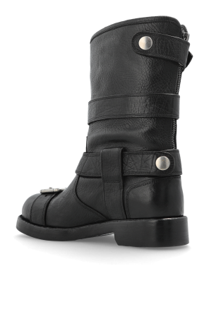 Dolce & Gabbana Leder-Stiefeletten