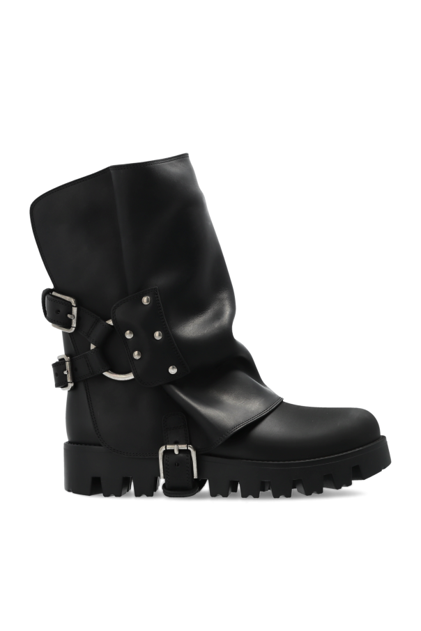 Ankle boots with buckles od Dolce & Gabbana