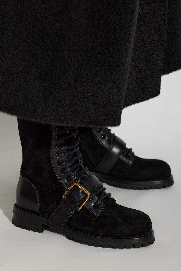 Dolce & Gabbana Zamatové čižmičky