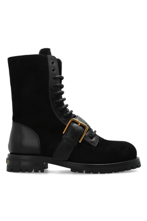 Suede ankle boots