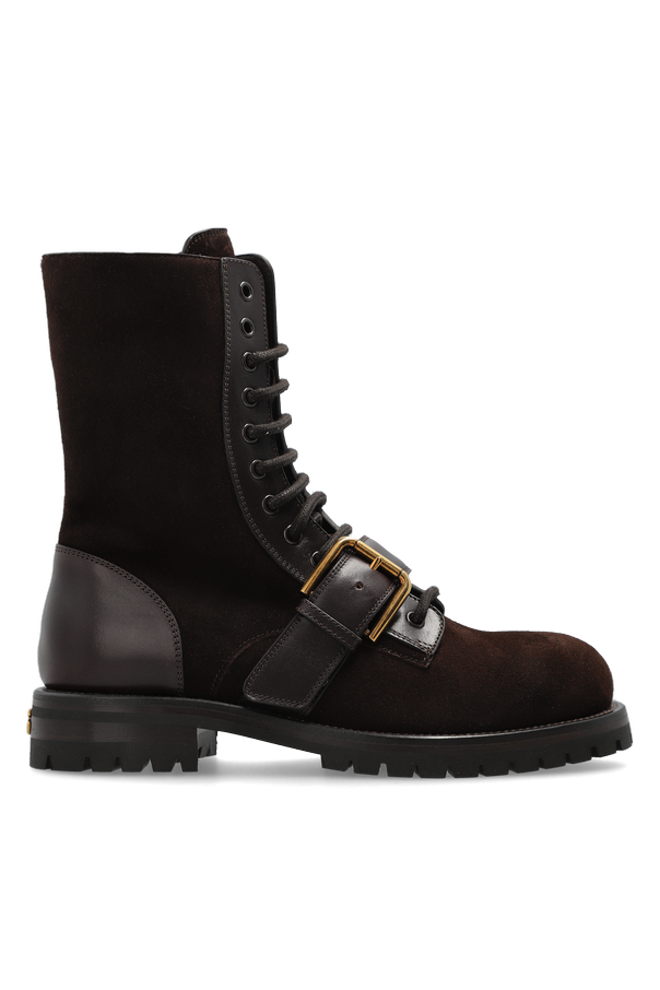 Suede ankle boots od Dolce & Gabbana