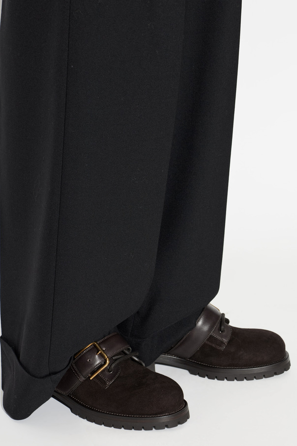 Dolce & Gabbana Botas de tornozelo em camurça