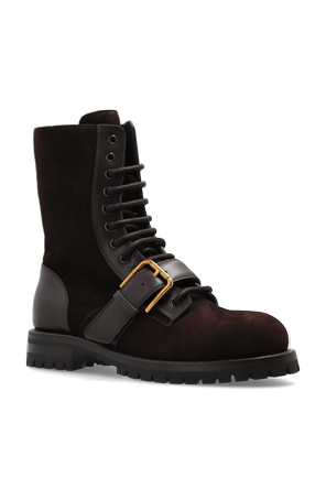 Dolce & Gabbana Botas de tornozelo em camurça