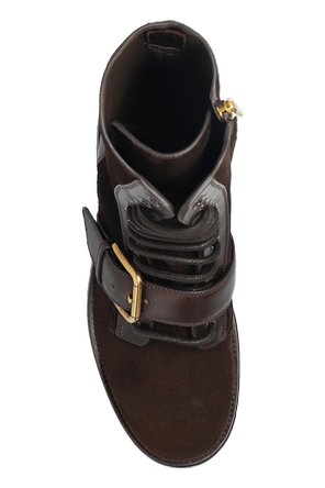 Dolce & Gabbana Botas de tornozelo em camurça