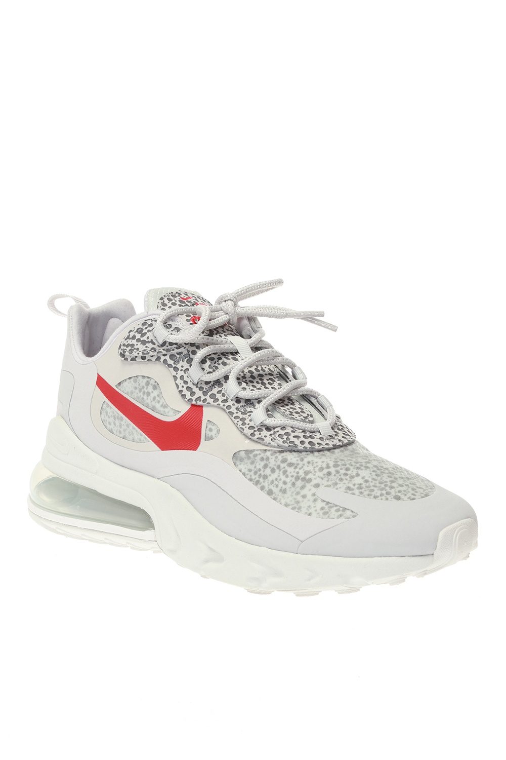 Nike Air Max 270 React Neutral Grey/University Red - CT2535-001