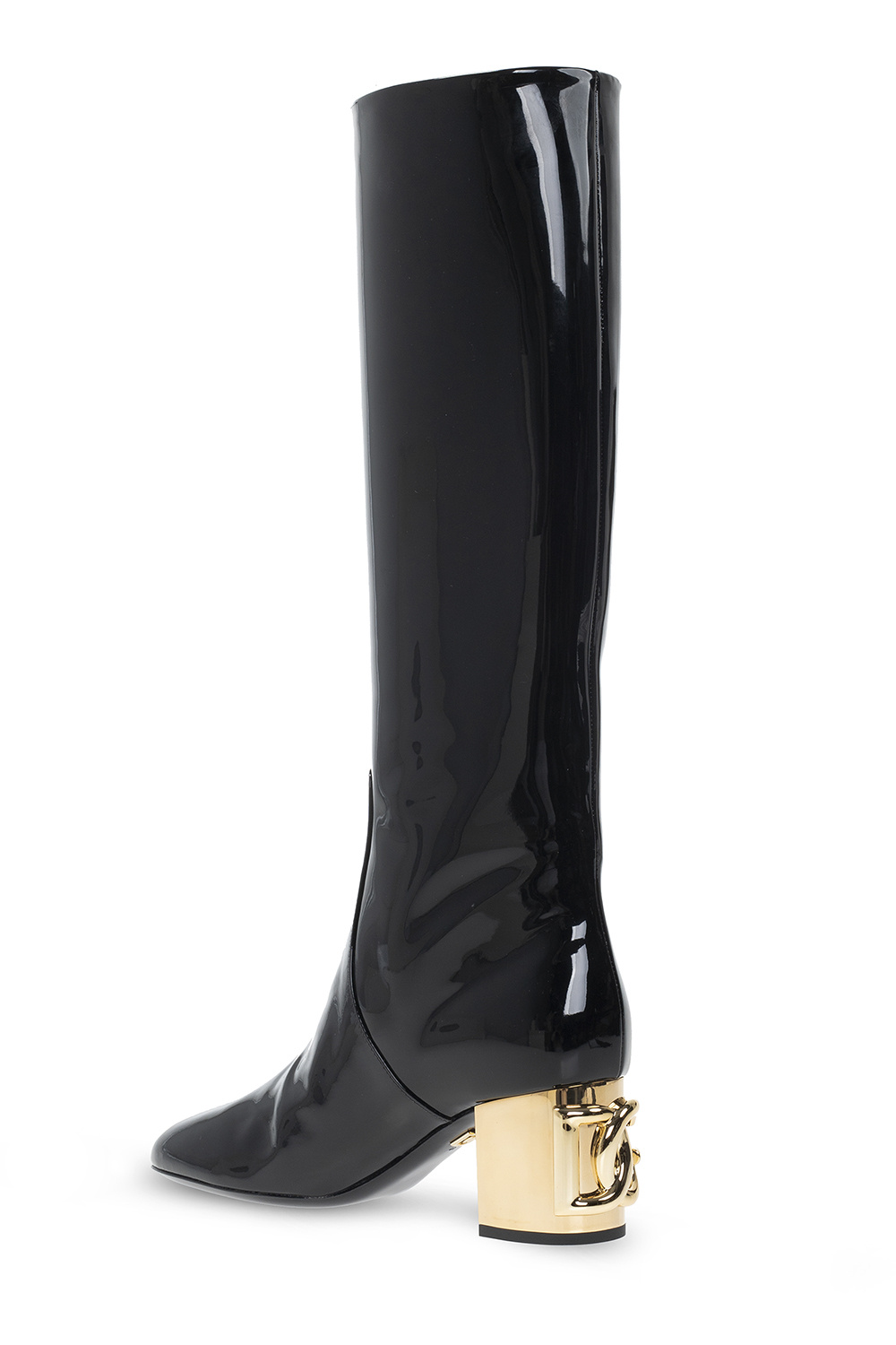 Dolce & Gabbana Kids Smemo-print jogging pants Heeled boots