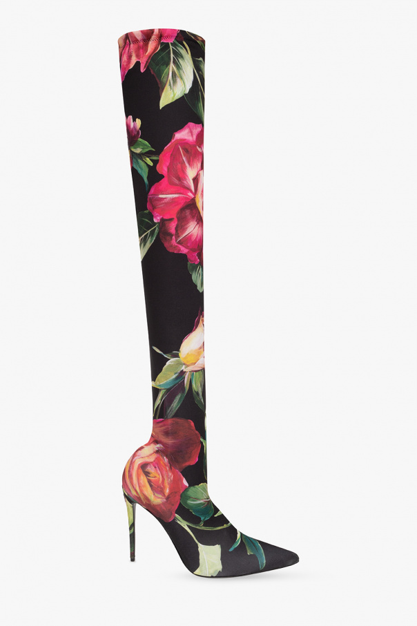 Dolce square & Gabbana ‘Lollo’ heeled boots