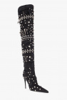 Dolce & Gabbana BLACK Embellished heeled boots