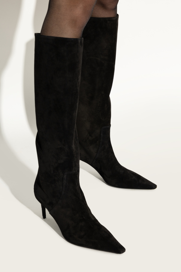 Dolce & Gabbana Suede heeled boots