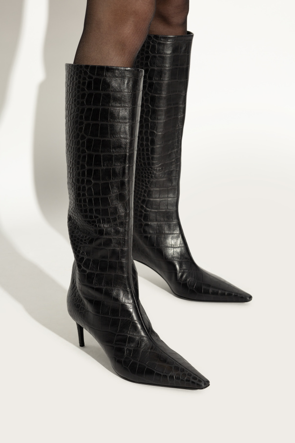 Dolce & Gabbana Leather heeled boots