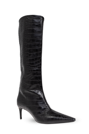 Dolce & Gabbana Leather heeled boots