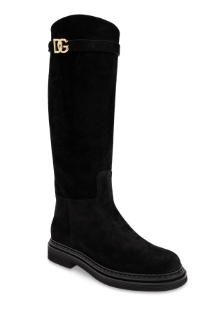 Dolce & Gabbana Suede over-the-knee boots